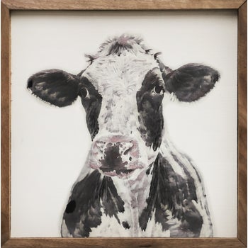 Watercolor Dairy Cow